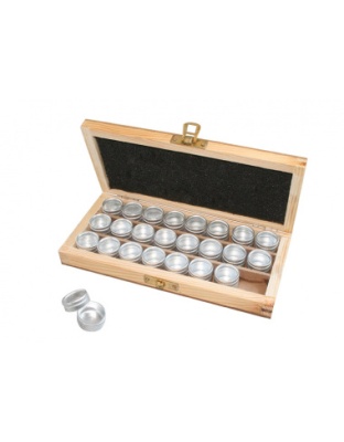 Caixa Madeira c/ 24 Latas AlumÃƒÂ­nio