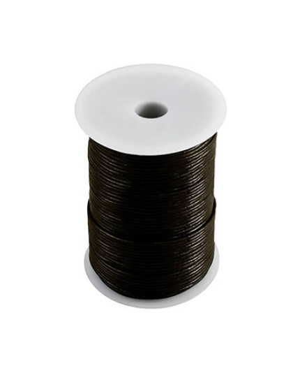 Fio Couro Preto 1 mm