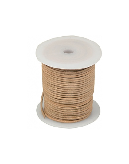 Fio Couro Natural 1,5 mm