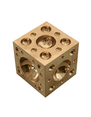 Bronze Dapping Die 50x50