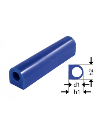 Tubo Mesa Cera Azul 28x25 mm