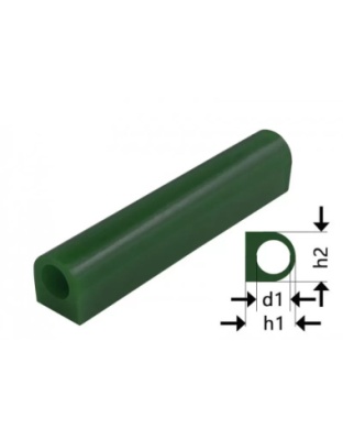 Tubo Cera Verde Mesa 28x25 mm