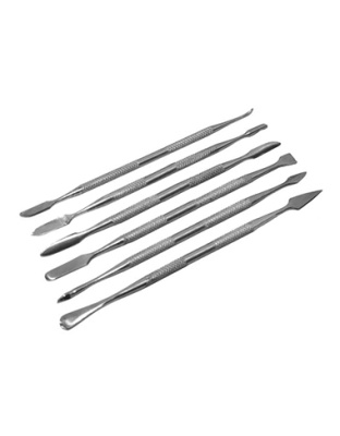 Set of 6 Wax Spatulas
