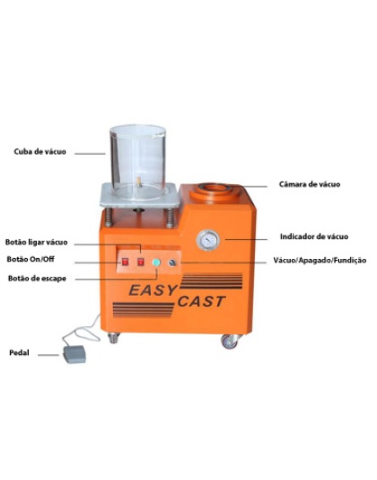MÃƒÂ¡quina VÃƒÂ¡cuo FundiÃƒÂ§ÃƒÂ£o Easy-Cast
