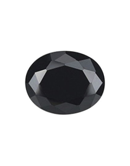 Oval Black Zirconia