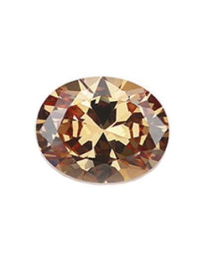 ZircÃƒÂ³nia Champagne Oval