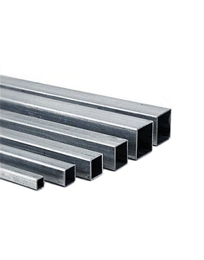 Silver Square Tube 1 mm