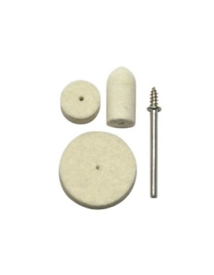 Felt Polisher Set w/ Mandrel