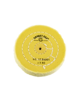 Grobet Yellow Cotton Wheel 100/60