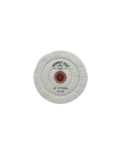 Roda AlgodÃƒÂ£o Branco Grobet 125/40