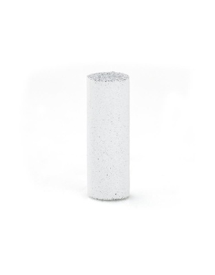 Cilindro Silicone Branco 6x24 mm Grosso