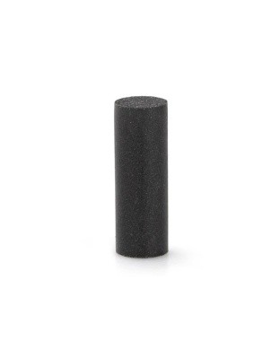 Cilindro Silicone Preto 6x24 mm MÃƒÂ©dio