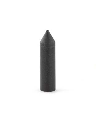 Ponta Silicone Preto 6x24 mm MÃƒÂ©dio