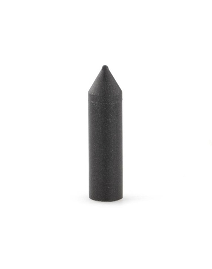 Ponta Silicone Preto 6x24 mm MÃƒÂ©dio