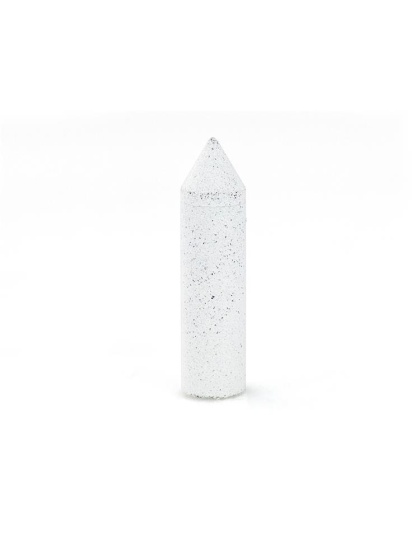 Ponta Silicone Branco 6x24 mm Grosso