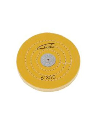 Yellow Cotton Disc 150x15 mm