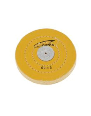 Yellow Cotton Disc 125x50