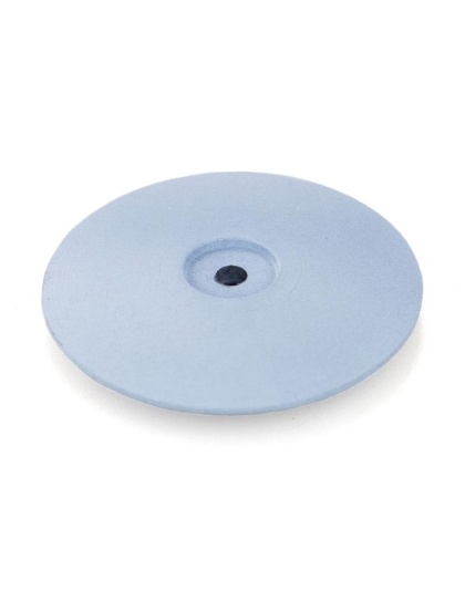 Blue Silicone Lentil 22x4 mm Fine