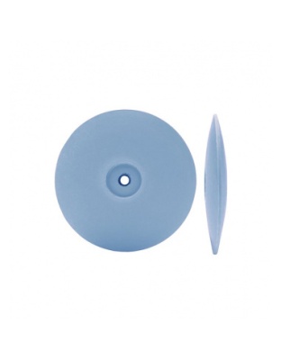 Blue Silicone Lentil 15 mm