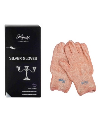 Hagerty Silver Gloves 1 Par
