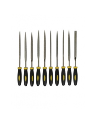 Set 10 Diamond Needle Files 140 mm