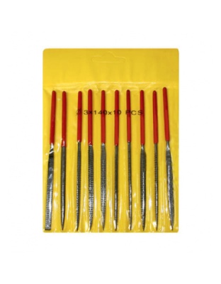 10 Piece File Set Wax Files