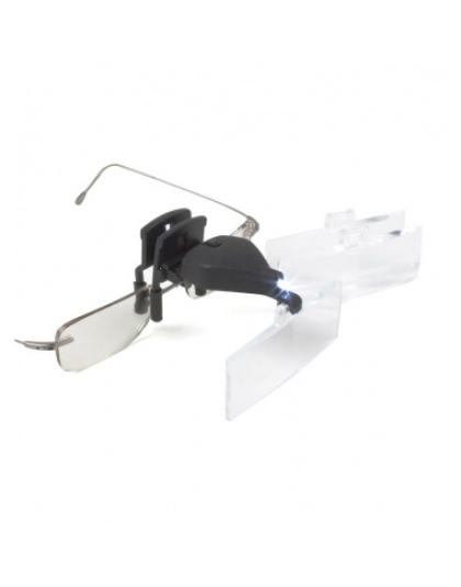 Binocular Loupe w/ Clip 3 Lenses