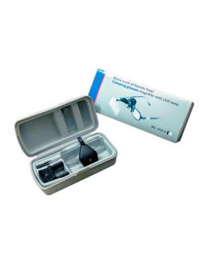 Binocular Loupe w/ Clip 3 Lenses