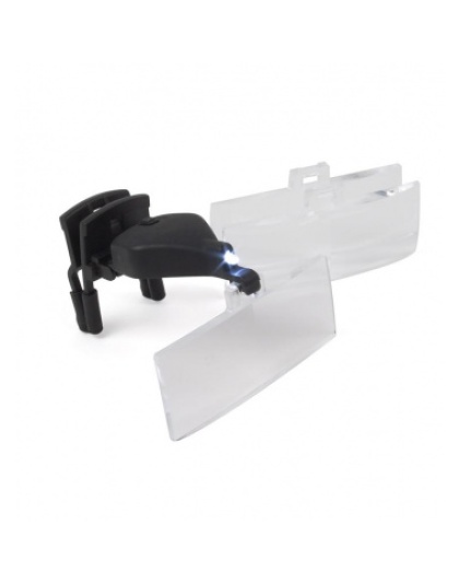 Binocular Loupe w/ Clip 3 Lenses