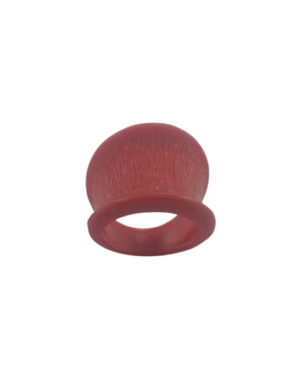 Scratched Concave Ring