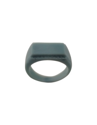 Anel Mesa Retangular 6 Pedras
