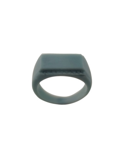 Anel Mesa Retangular 6 Pedras