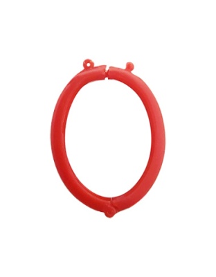 Fecho Colar Oval Liso MÃƒÂ©dio