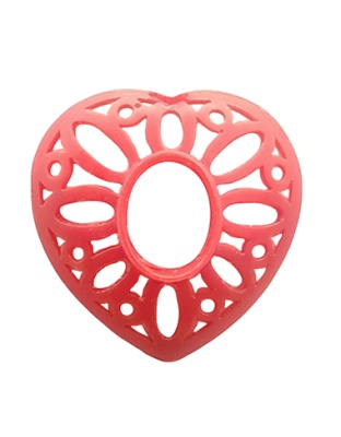 Heart w/ Oval Stone
