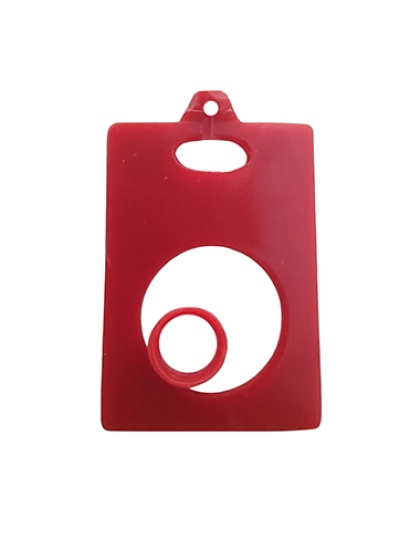 Medalha Retangular Pedra