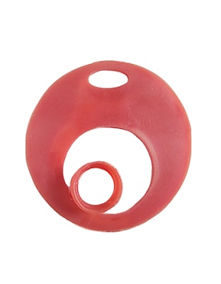 Round Pendant with Stone
