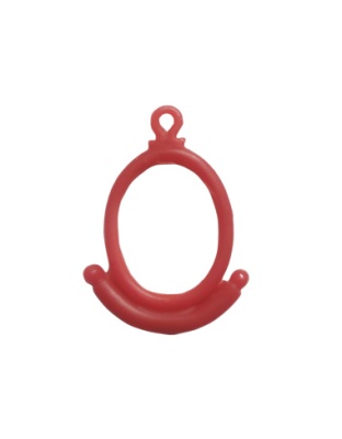 Medalha Oval Esmalte