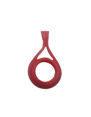 Pendente LÃƒÂ¡grima com Pedra
