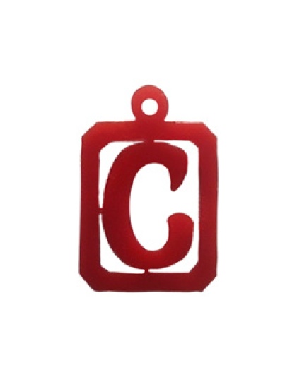 Medalha Letra C