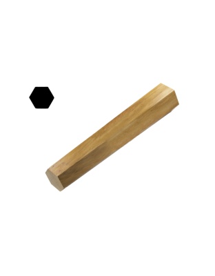 Adrasta Madeira Hexagonal Pulseiras