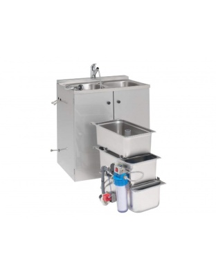 Stainless Steel Double Washbasin