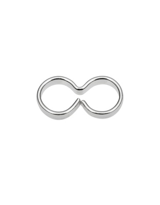 Double Ring 17.2 x 8 mm - Wire 3 x 1 mm	