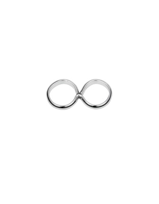 Double Ring 13.3 x 6.6 mm - Wire 1.7 x 0.8 mm