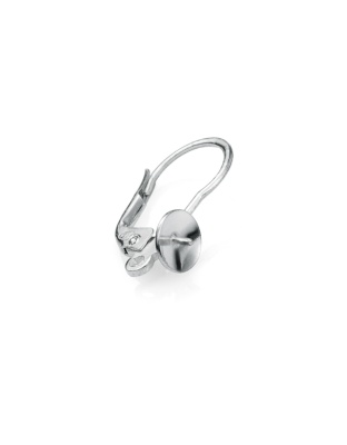 Clip Earring 15.7 mm Spring - 6 mm Cup - Ring