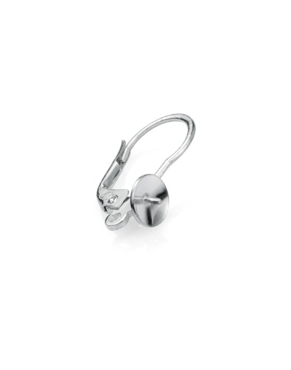 Clip Earring 15.7 mm Spring - 6 mm Cup - Ring