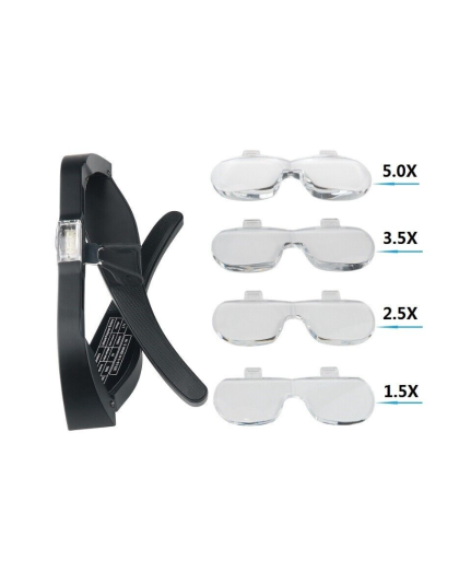 LED Rechargeable Spectacle Magnifier