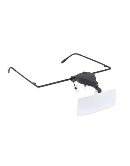 Supporting Glasses Magnifier with LED Lamp
