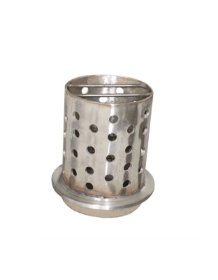 Perforated Stainless Steel Cylinder (152X88.9 MM)