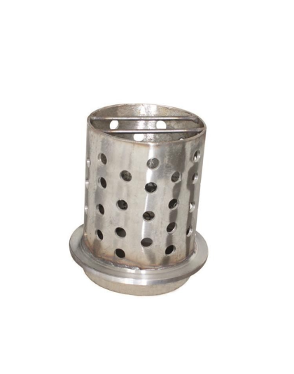Perforated Stainless Steel Cylinder (127X88.9 MM)