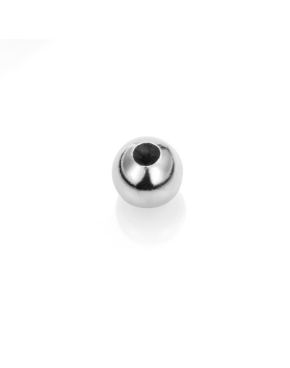 Plain Bead with Silicone Interior - 8 mm
